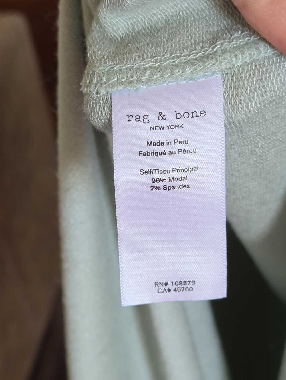 Rag & Bone Sleeveless Mint Green Maxi Dress - Picture 6 of 7